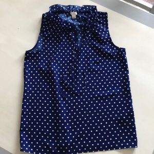J. Crew sleeveless top